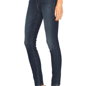 31 - MOTHER Distressed Wash High Rise Jeans
